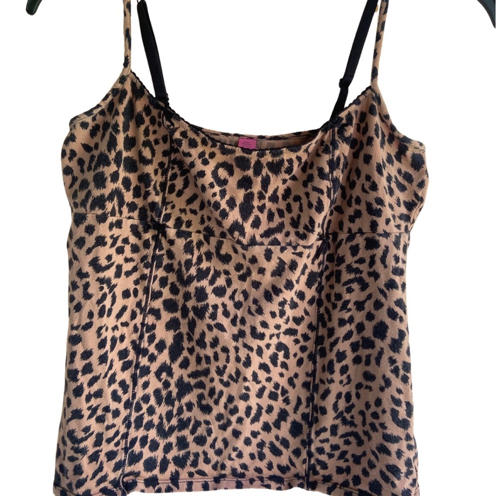 Vintage Betsey Johnson leopard Camisole tank